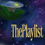 This week's theme-specific artwork, which is a digital painting of the Discworld on the backs of four elephants, which are in turn riding on the shell of the Great A'Tuin, an enormous turtle flying through space.