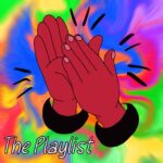 This week's theme-specific artwork, courtesy of Troggie. It's a red pair of hands clapping, over a multi-coloured, psychedelic background.